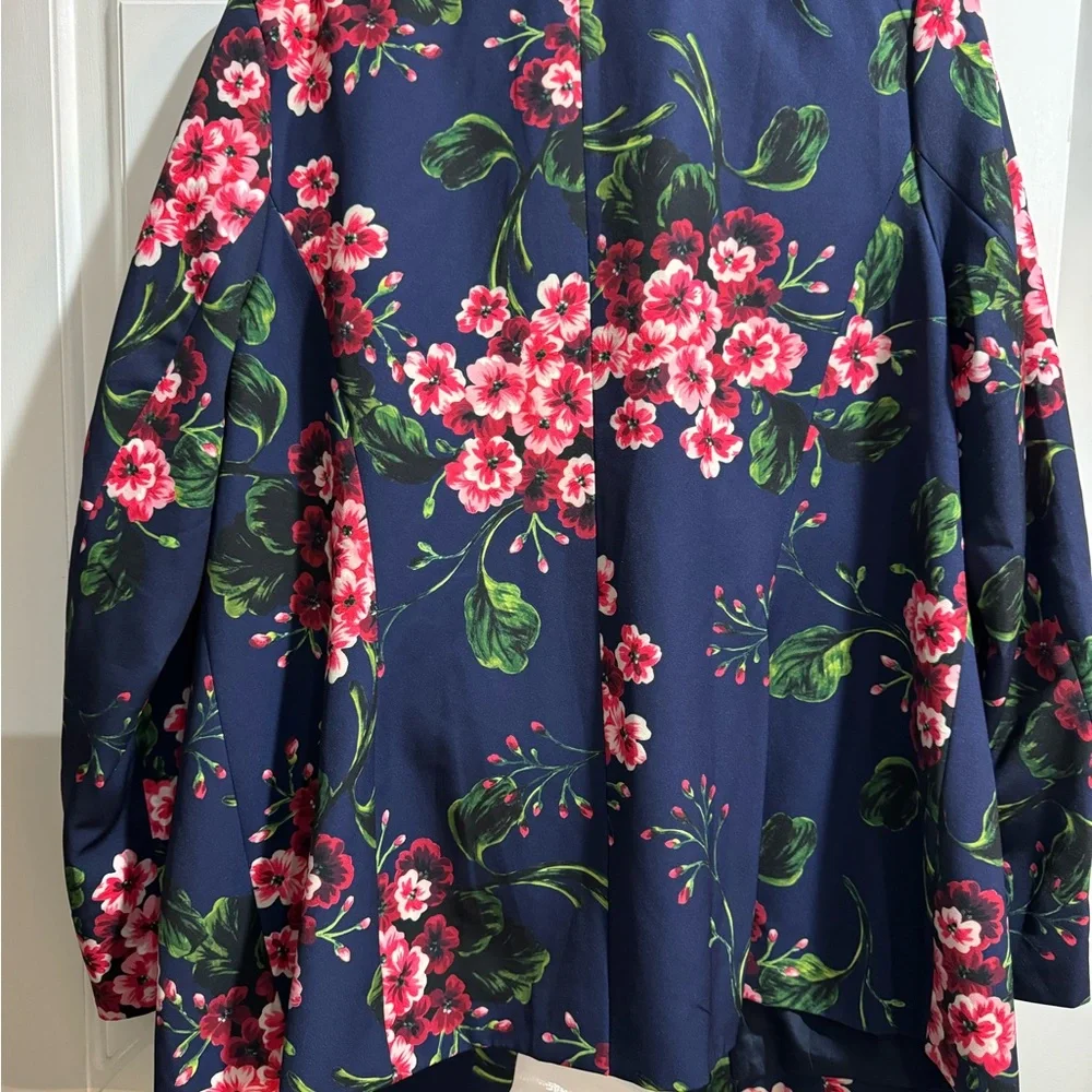Eloquii Floral Pants Suit Size 14 - Picture 2 of 5